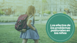 Problemas posturales en niños